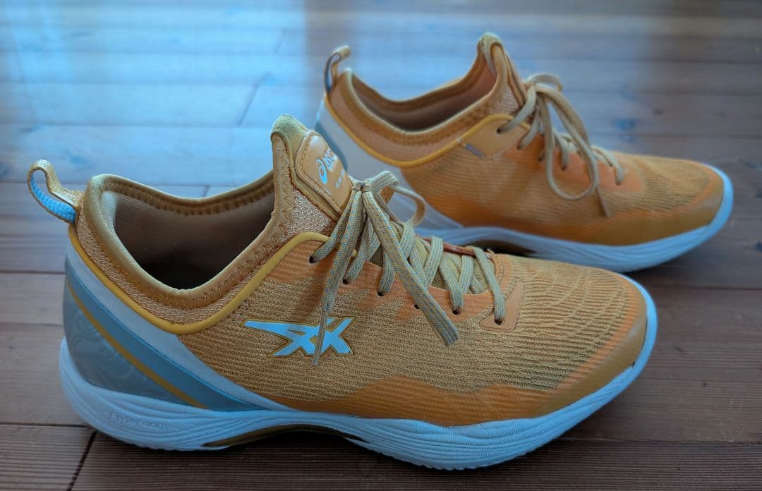 ASICS グライドノヴァff2 タイガーイエロー×ホワイト 25.0
