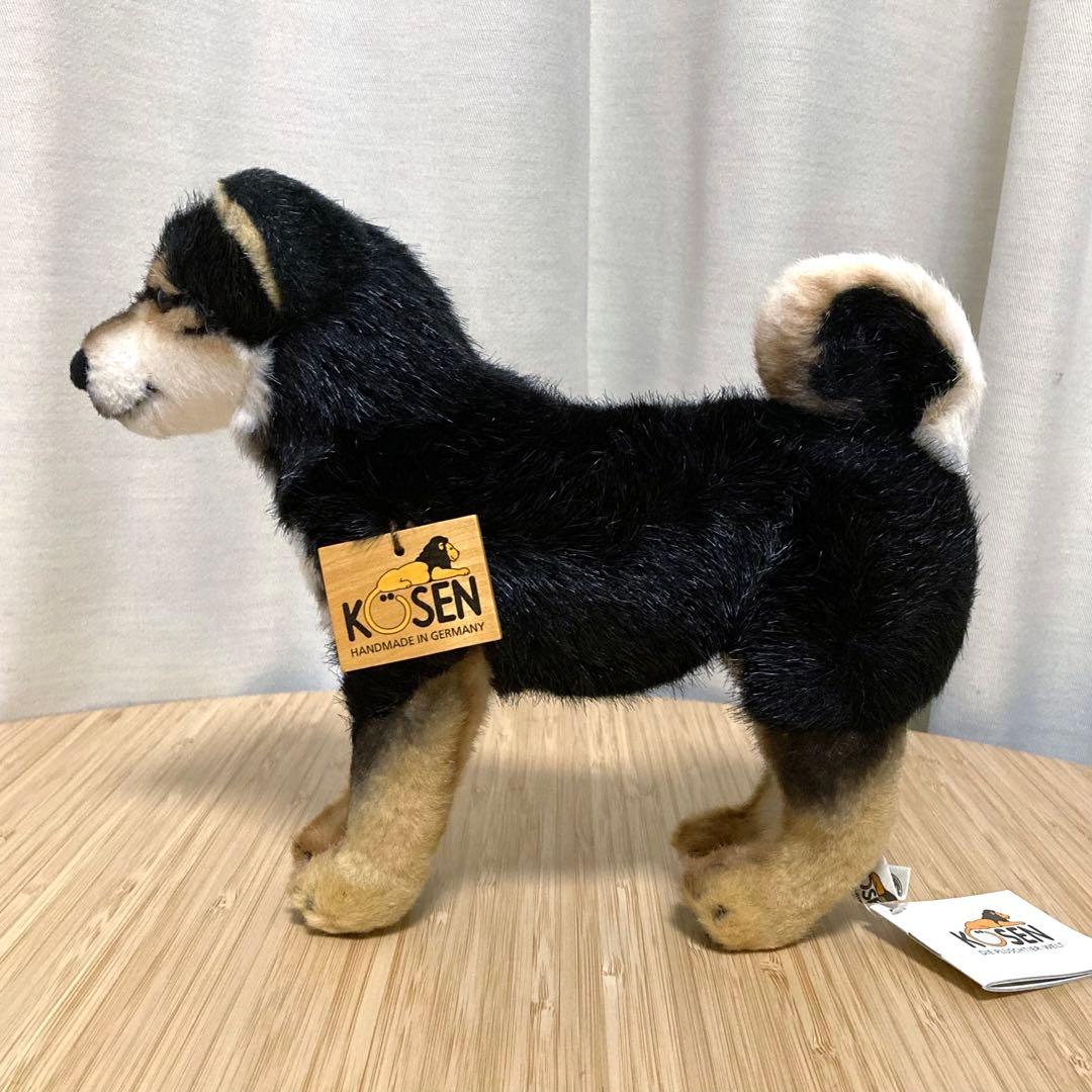 ケーセンぬいぐるみ Koesen 柴犬　しば犬　黒