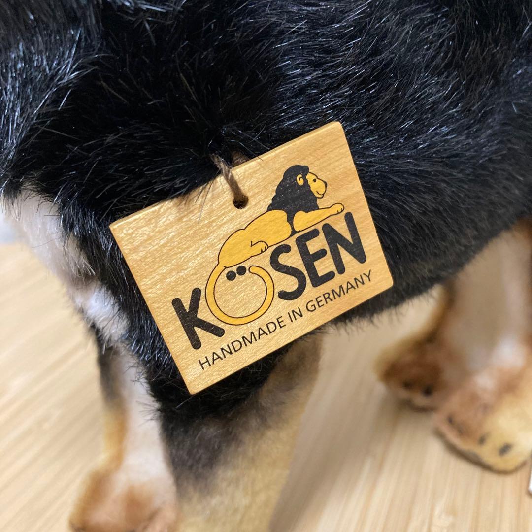 ケーセンぬいぐるみ Koesen 柴犬　しば犬　黒