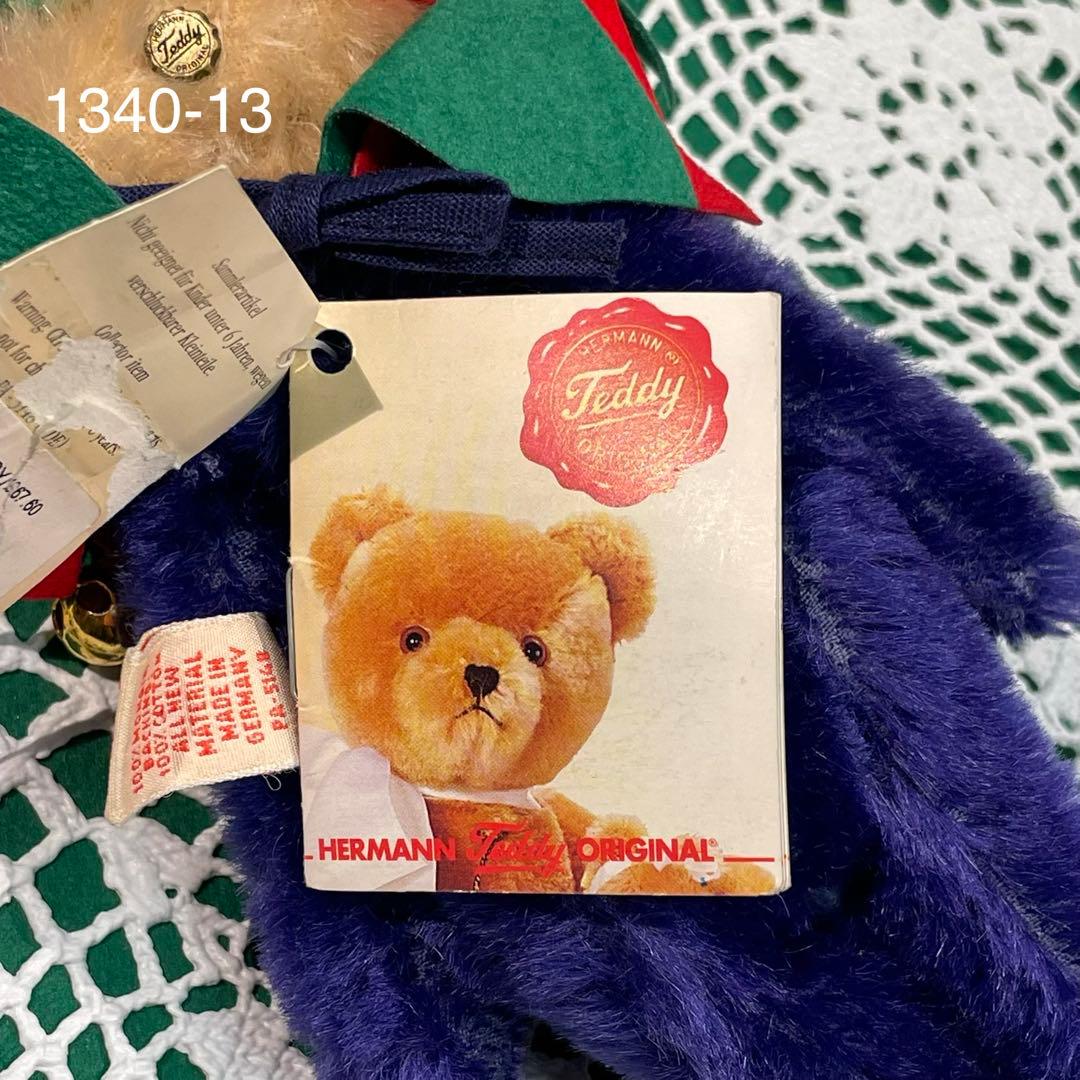 1340 テディベア HERMANN ピエロ クマのぬいぐるみ