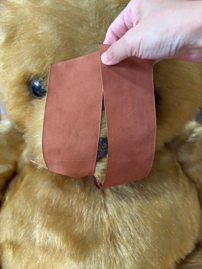 No.17 ぬいぐるみ　大きい茶色のクマのぬいぐるみ