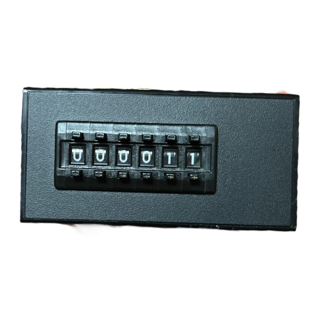 大型表示カウンタ/6桁表示＋専用設定器