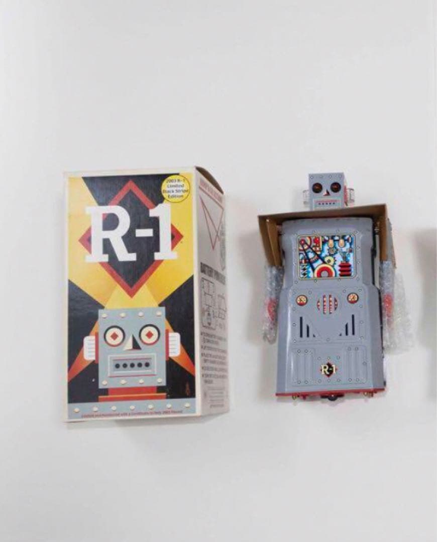 R-1 ロボット ブリキおもちゃ　電動歩行 大型ロボットR-1