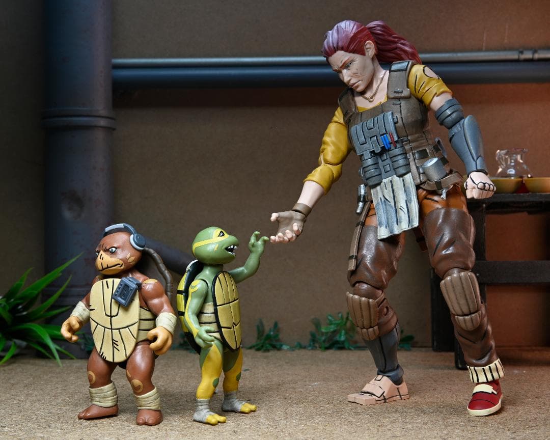【NECA】新品 正規品 TMNT ロスト・イヤーズ グラミー・エイプリル