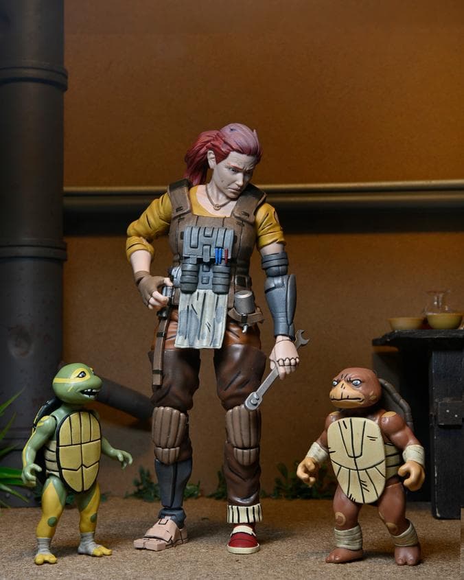 【NECA】新品 正規品 TMNT ロスト・イヤーズ グラミー・エイプリル