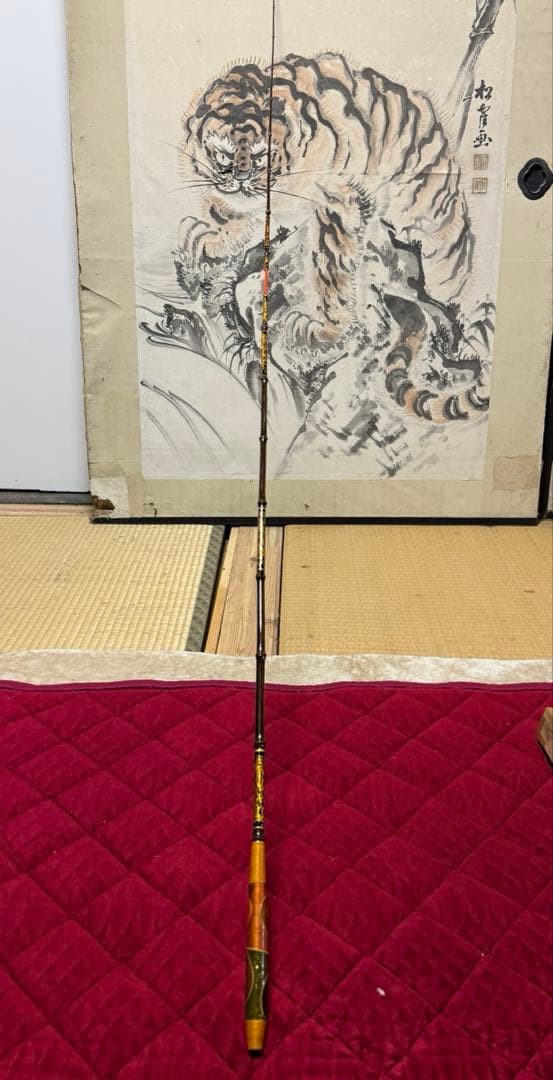 【一点限定】和竿 龍扇450 龍泉6尺 UDA木箱付き へら竿 竹竿 まとめ売り