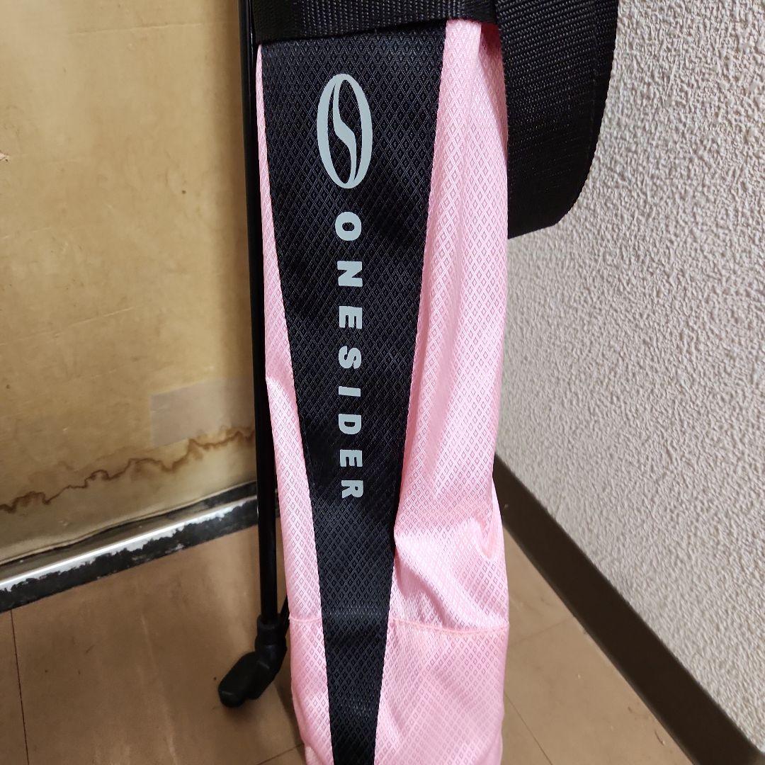 ゴルフ　セルフスタンドバッグ　ピンク 　ONESIDER