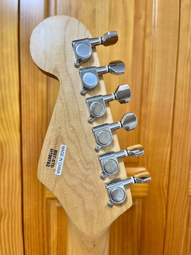 BUSKER’S BST-STD エレキギター サーフグリーン ソフトケース付