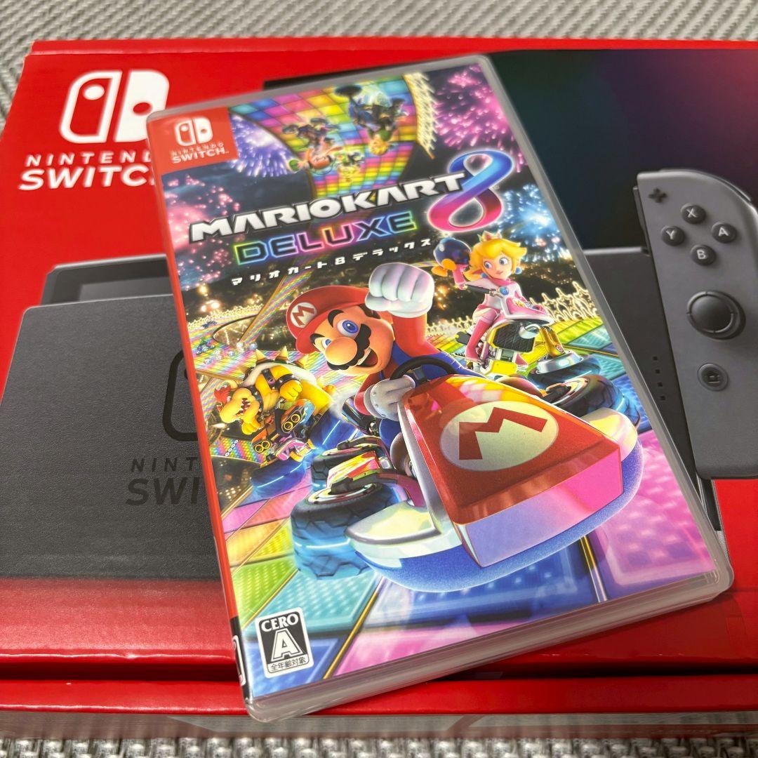 【美品】Nintendo Switch マリオカート8DX付