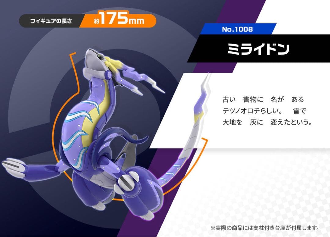 ポケモンスケールワールド パルデア地方 ミライドン、コライドンセット