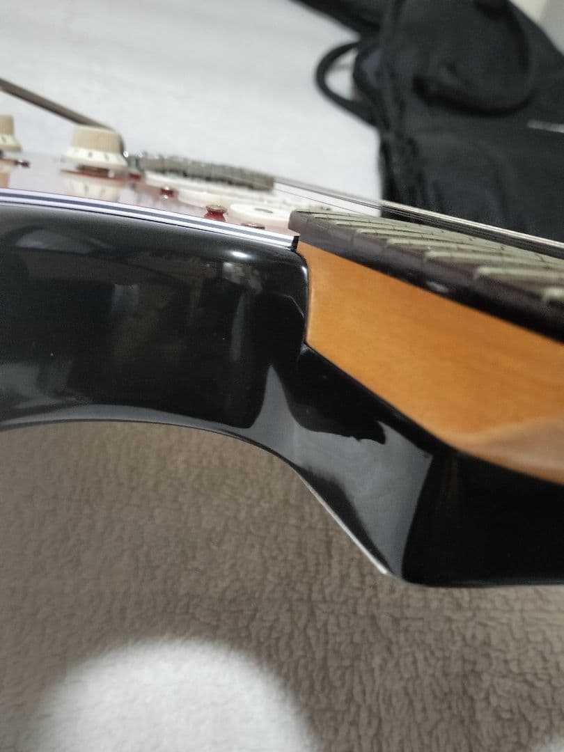 Fernandes フェルナンデス ストラトキャスター 黒 LE-1Z ケース付