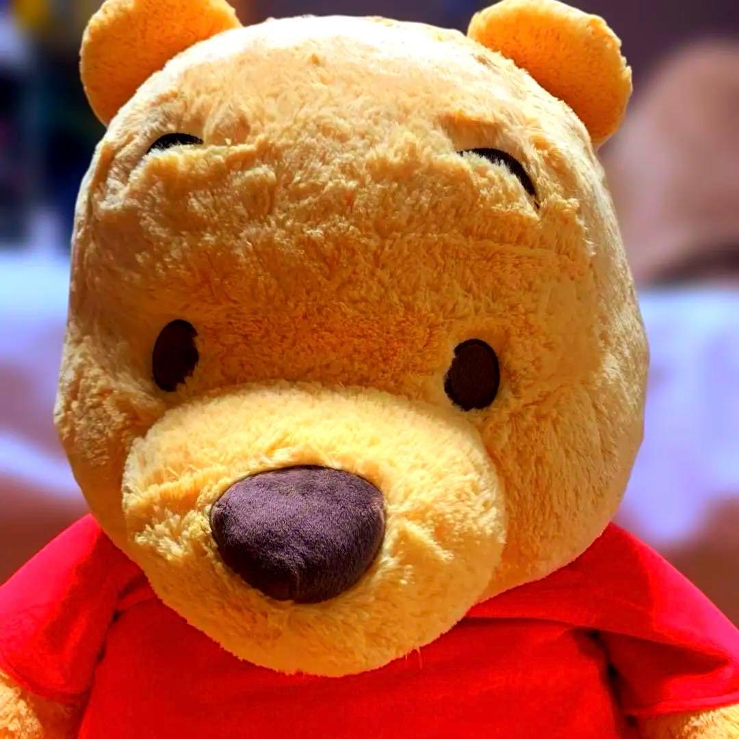 ディズニーストア Super BIG plush Poo ぬいぐるみ プーさん