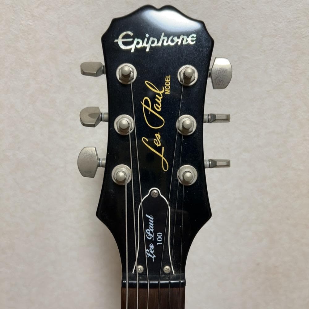 エピフォン レスポール Epiphone Les Paul 100 ブラック