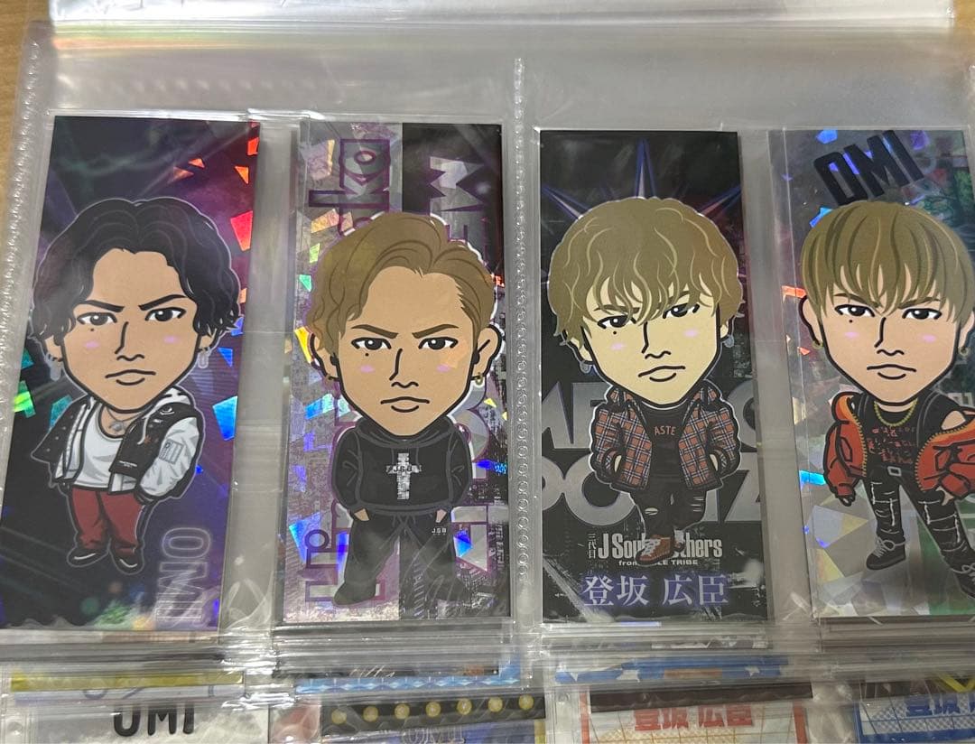 千社札　登坂広臣
