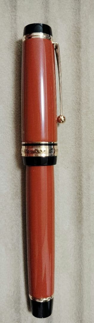 希少 パイロット万年筆 カスタムURUSHI 江戸柘榴 太字(B) 万年筆展限定