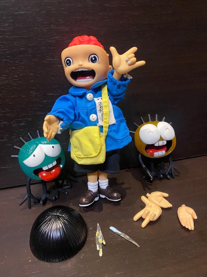【楳図かずお】変身まことちゃん フィギュア人形 園児Ver.