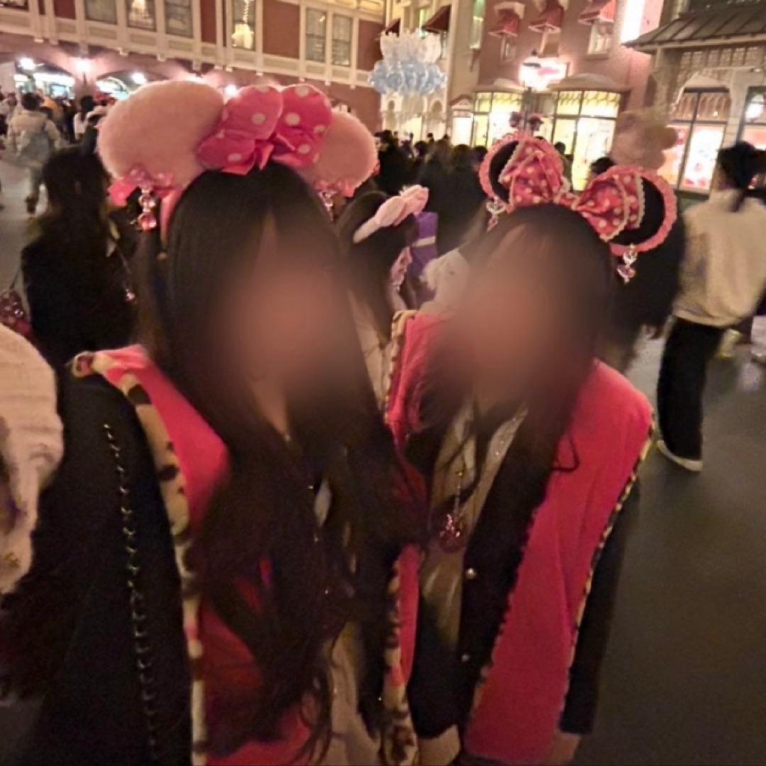 ディズニーヒョウ柄マフラー