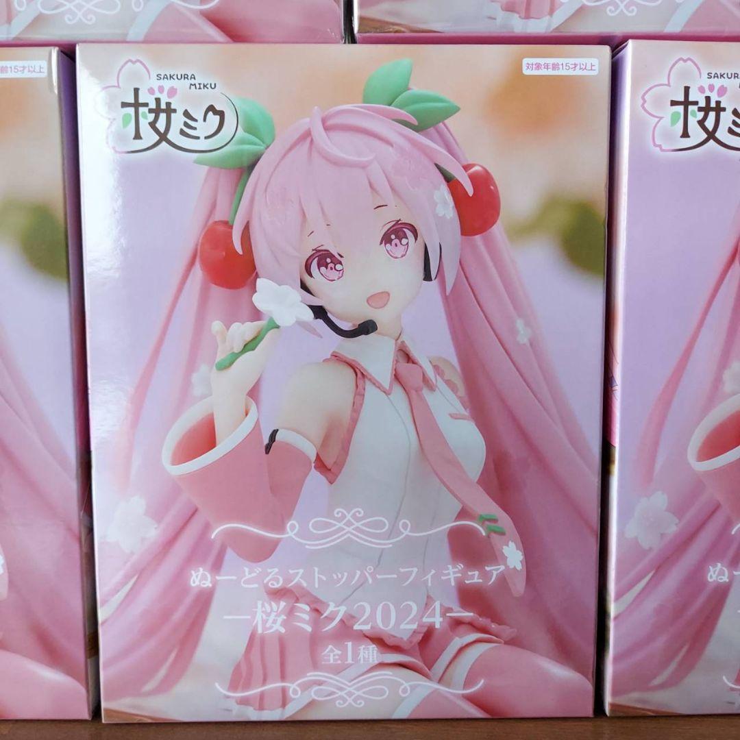 桜ミク 2024 フィギュア ぬーどるストッパー
