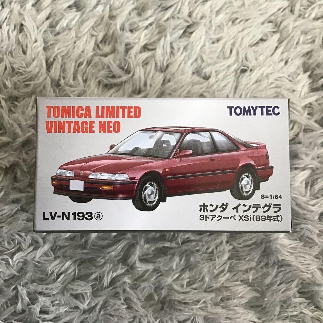 トミカ リミテッド　ビンテージ　ホンダ インテグラ 3ドア XSi 2色セット