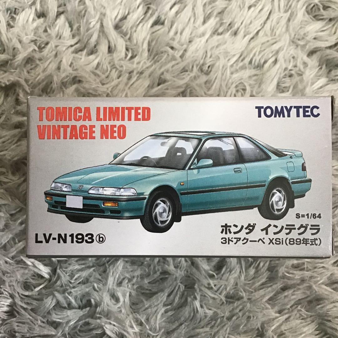トミカ リミテッド　ビンテージ　ホンダ インテグラ 3ドア XSi 2色セット