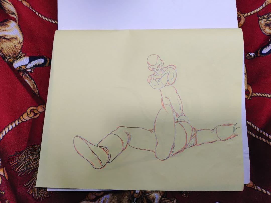 ドラゴンボール セル画 原画 フリーザ ベジータ 当時物