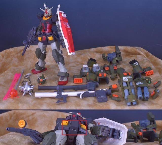 改造品 スペシャルクリエイティブモデル フルアーマーガンダム(リアルタイプ）