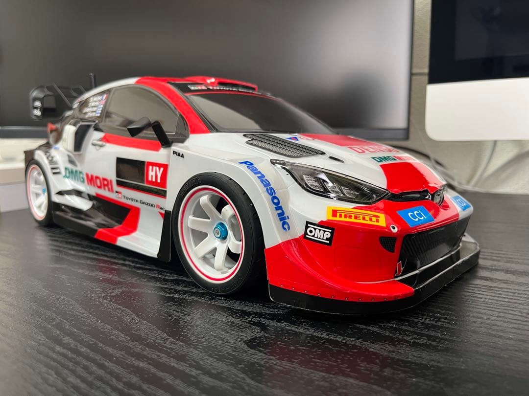 タミヤ ガズー レーシング WRT/GR ヤリス ラリー1 ハイブリッド ボディ