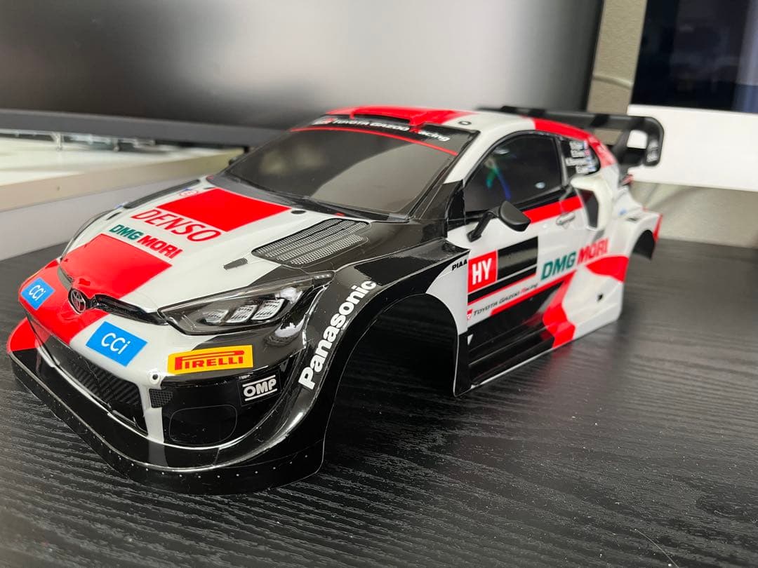 タミヤ ガズー レーシング WRT/GR ヤリス ラリー1 ハイブリッド ボディ