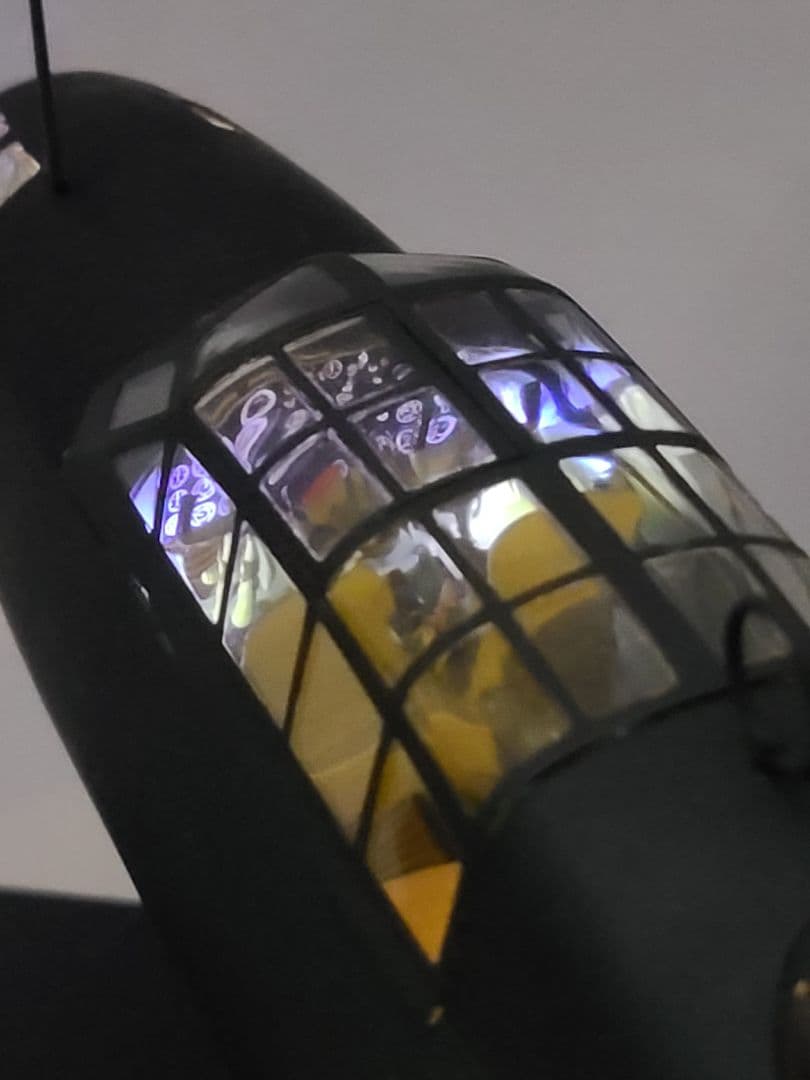 一式陸上攻撃機 山本五十六搭乗機 リアルモーターライズ LED仕様 完成品