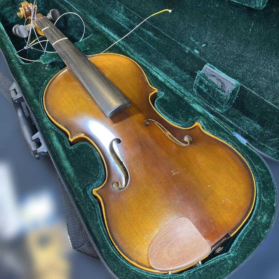 特No1 SUZUKI VIOLIN バイオリン本体 朱角印 4/4 バイオリン