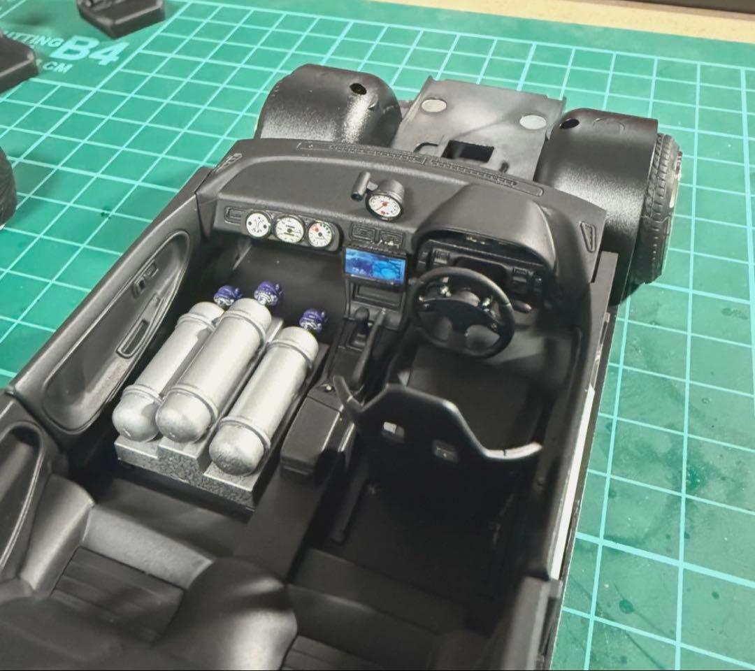 アオシマ BNスポーツ 180SX NOS搭載車