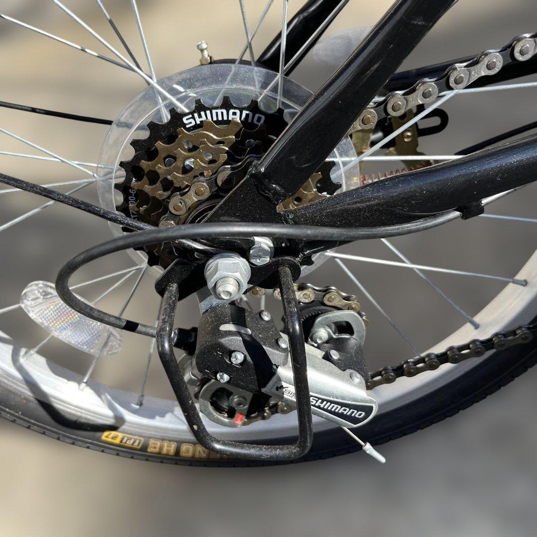 6段変速　折り畳み自転車　美品！