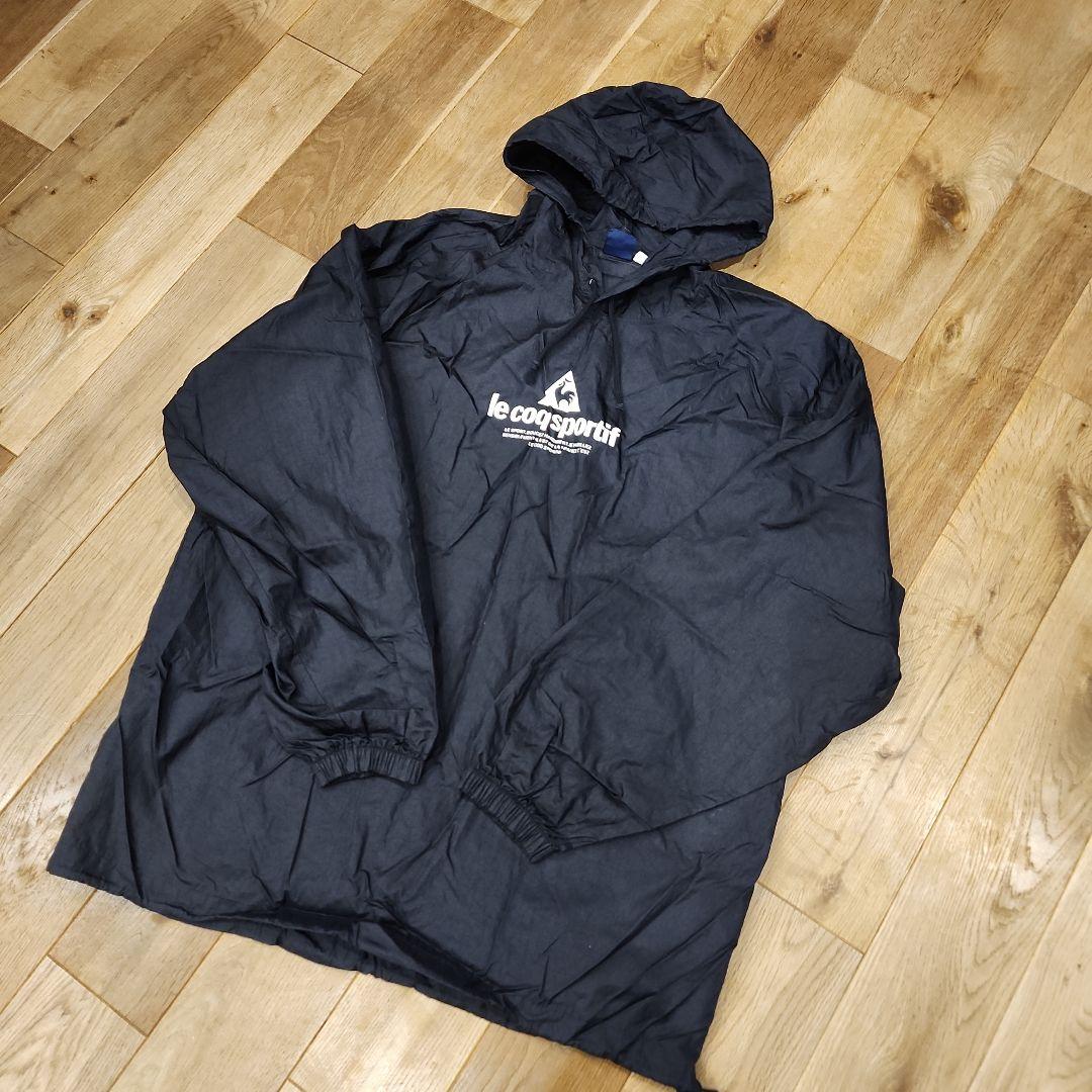 ルコックスポルティフ　ナイロン　セットアップ　ブラック　XL