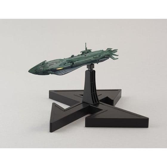 1/1000 ガミラス艦セット3メルトリア級航宙巡洋戦艦&次元潜航艇UX-01