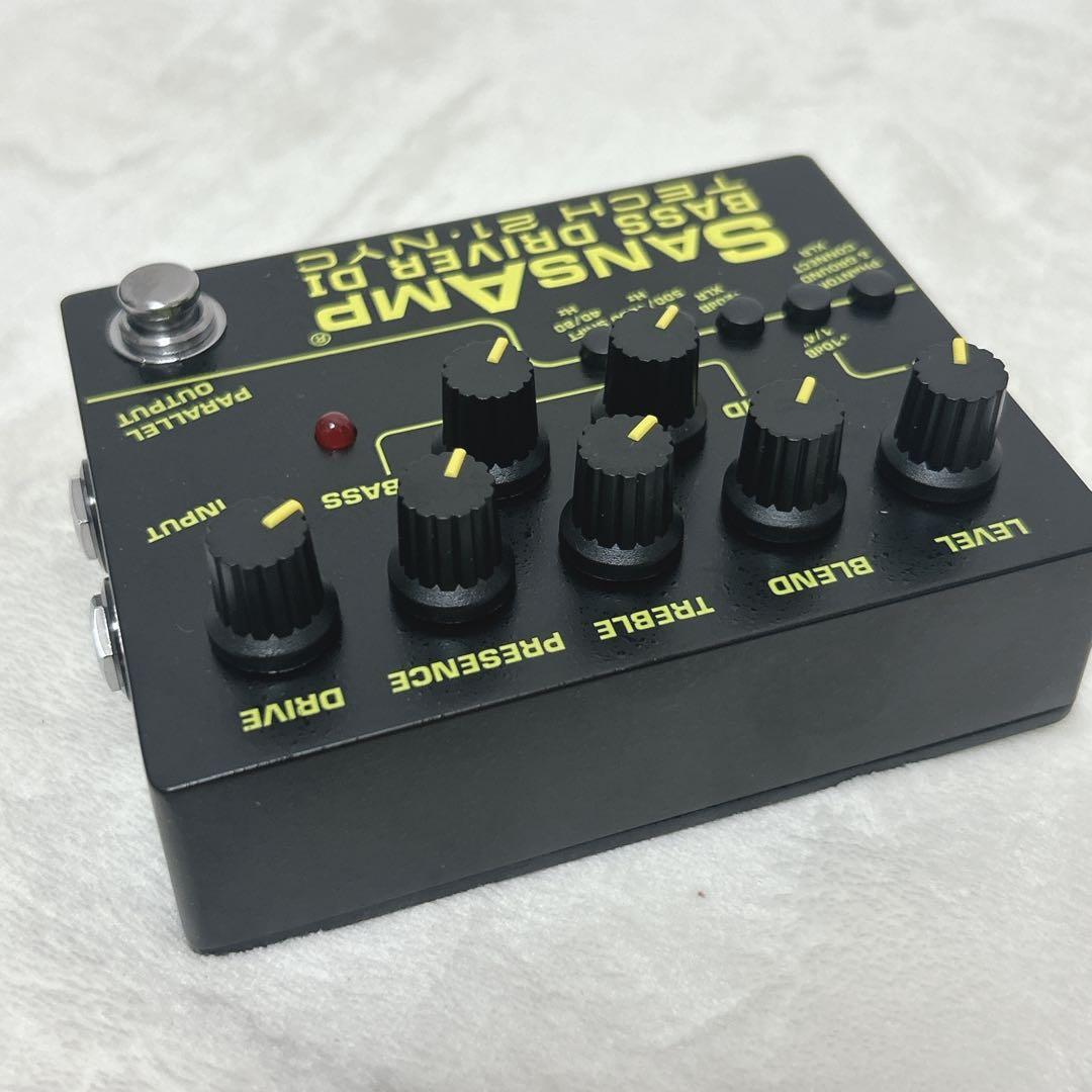 未使用級　SansAmp Bass D DI TECH 21 NYC
