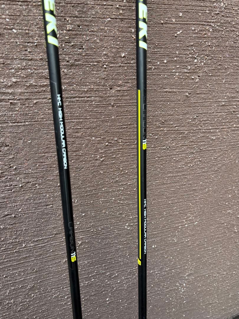 スキーストック　LEKI カーボン　115.5cm