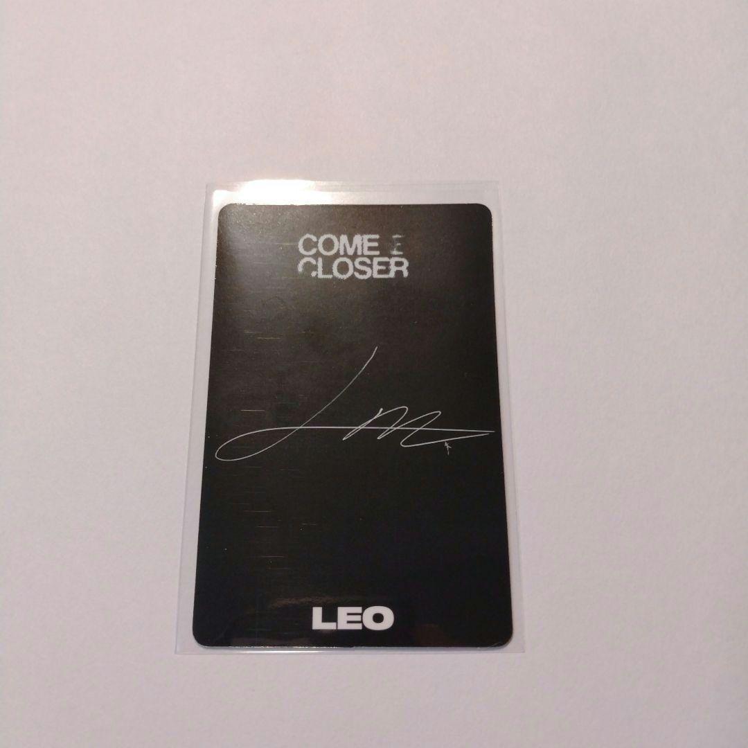LEO 『COME CLOSER』アルバム イリオ ボイプラ トレカ ①