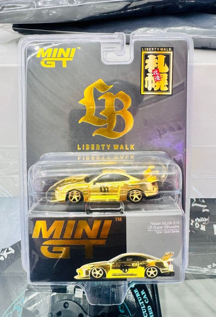 リバティウォーク ミニ LBWK ゴールド LBS15。