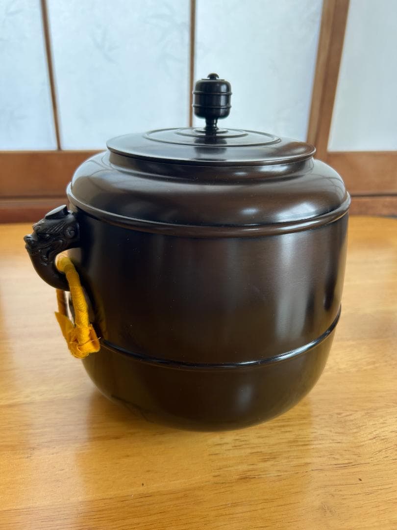 【皆具】唐銅　祥栄　一回のみ使用