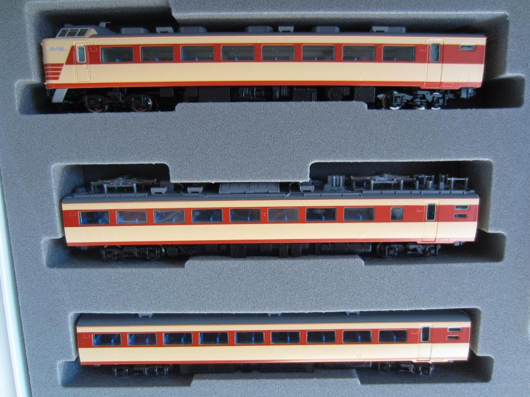 N／国鉄電車特急485系 くろしお／パーツ未使用完備／4輌セット／HG98384
