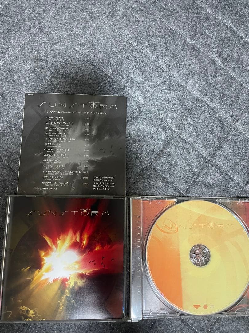 日本盤！帯付き！付属品全て有り！サンストーム　ジョーリンターナー２枚セット