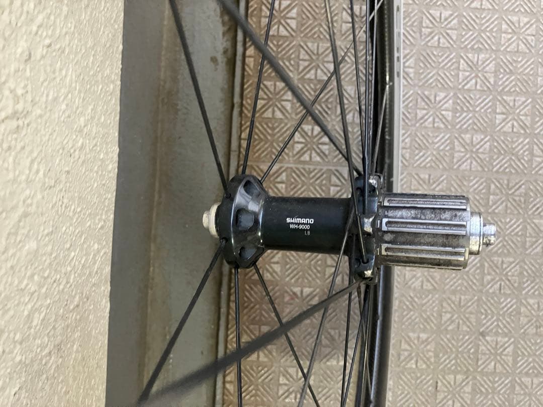 100km未満使用SHINANOシマノDURA-ACEチューブラーホイールC50