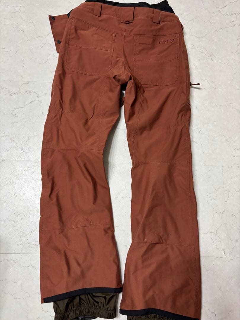 BURTON DRYRIDE スノーボードウェア Mサイズ ブラウン美品使用2回