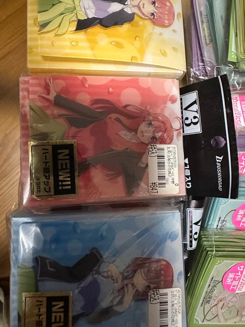 五等分の花嫁　ネグリジェ　ヴァイスシュヴァルツスリーブ　デッキケース