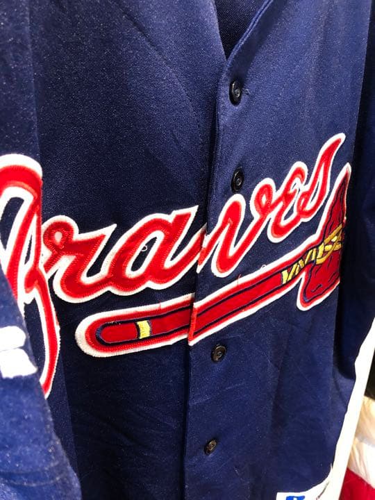 MLB BROW（ブロー）実使用ユニフォーム　ブレーブス