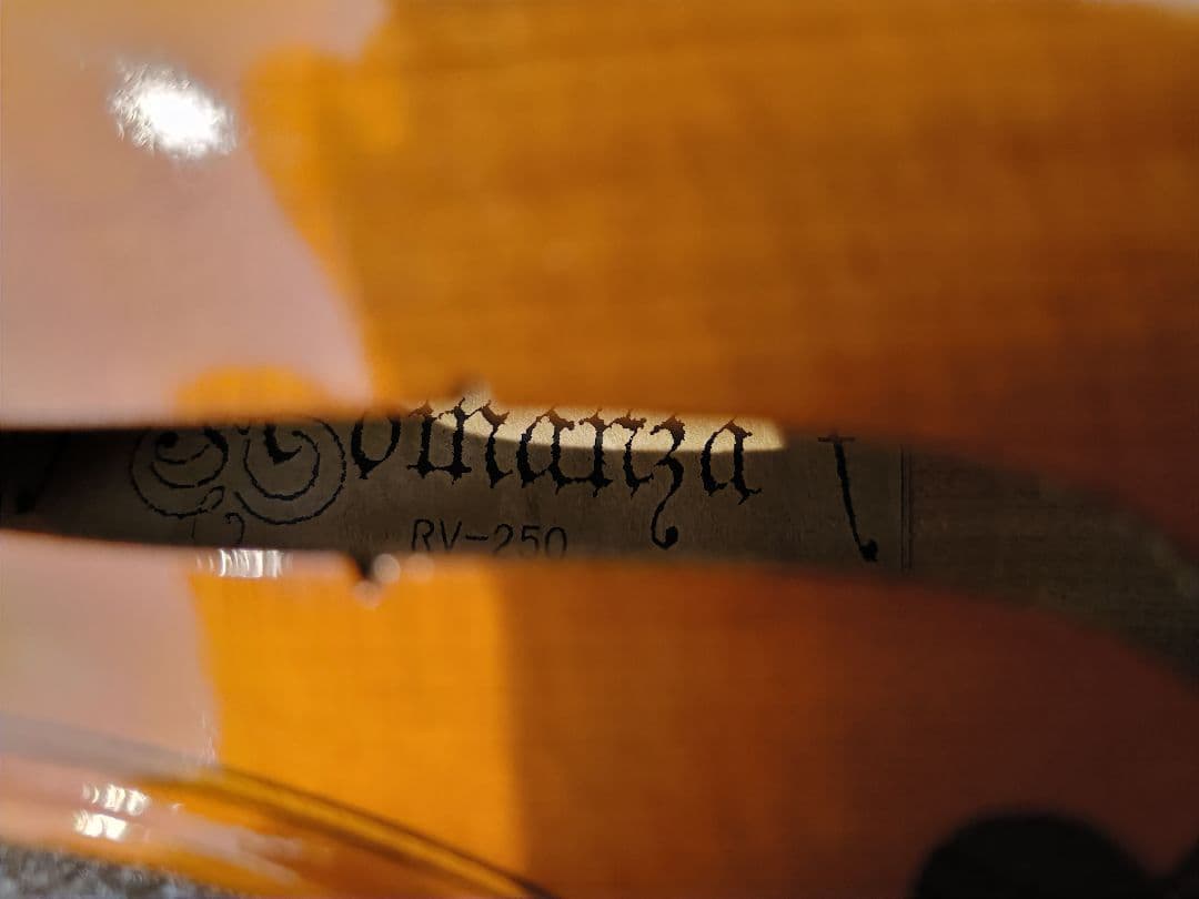 【美品・チューナー付！】バイオリン(4/4) Romanza RV-250