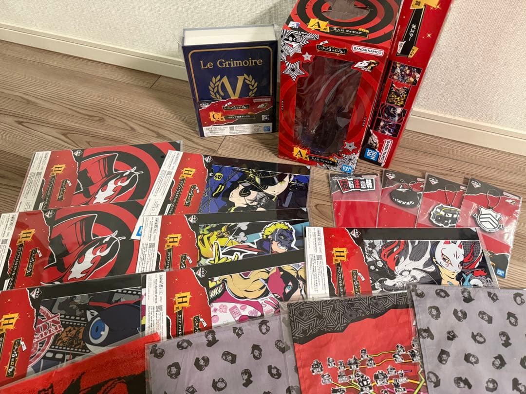 ペルソナ5ロイヤル　一番くじ　P5R A賞　C賞　D賞　E賞　F賞　G賞　H賞