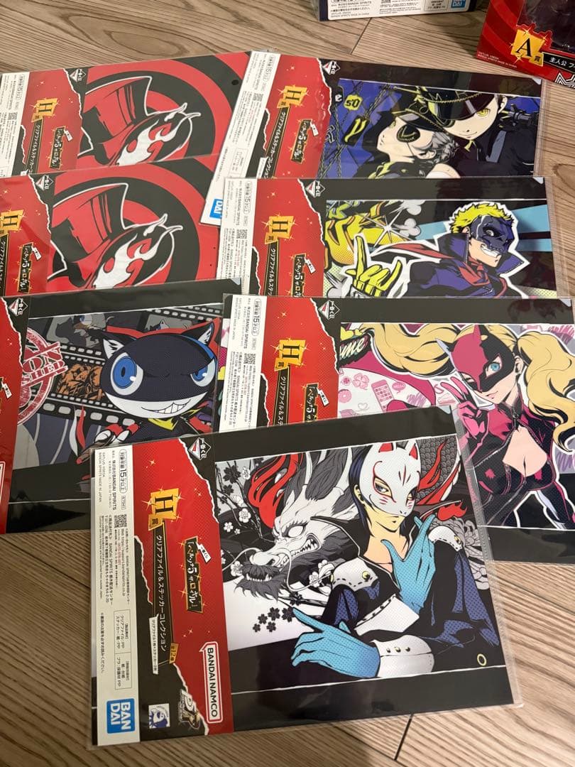 ペルソナ5ロイヤル　一番くじ　P5R A賞　C賞　D賞　E賞　F賞　G賞　H賞