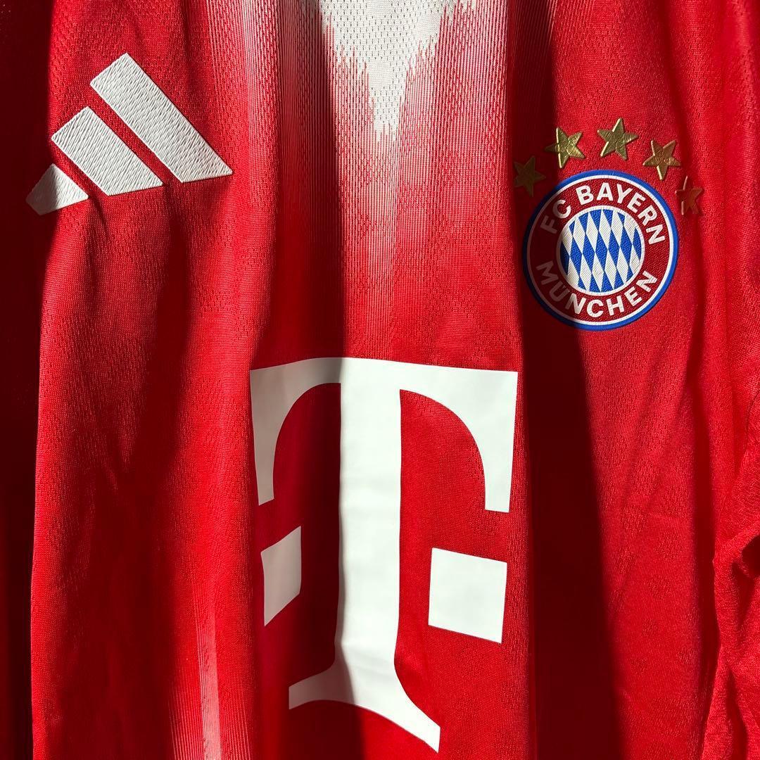 【★バイエルン】 adidas サッカー 新 ホームユニフォーム 長袖 2XL