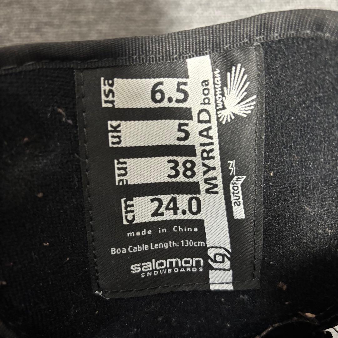 【送料無料】SALOMON スノーボードブーツ